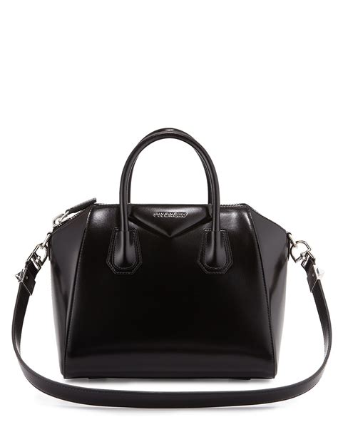 givenchy antigona mini black leather bag|Givenchy antigona small sale.